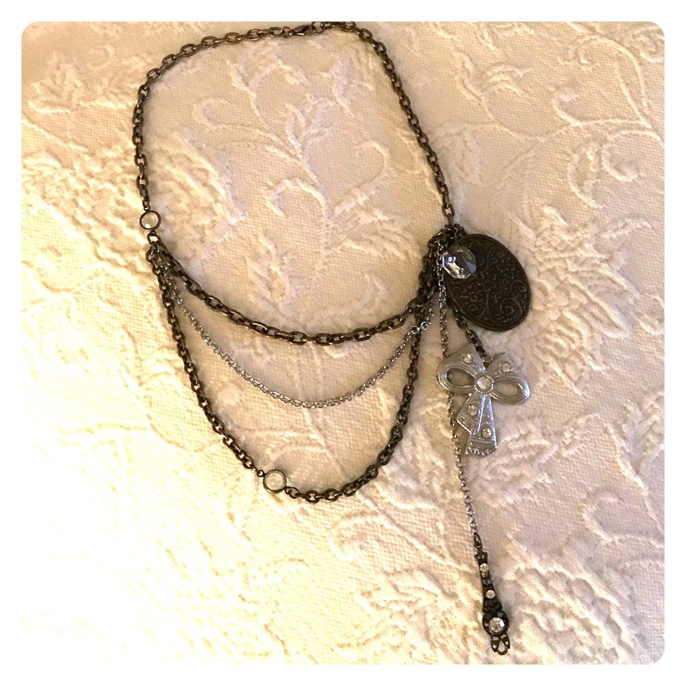 Three Chains Plus Necklace